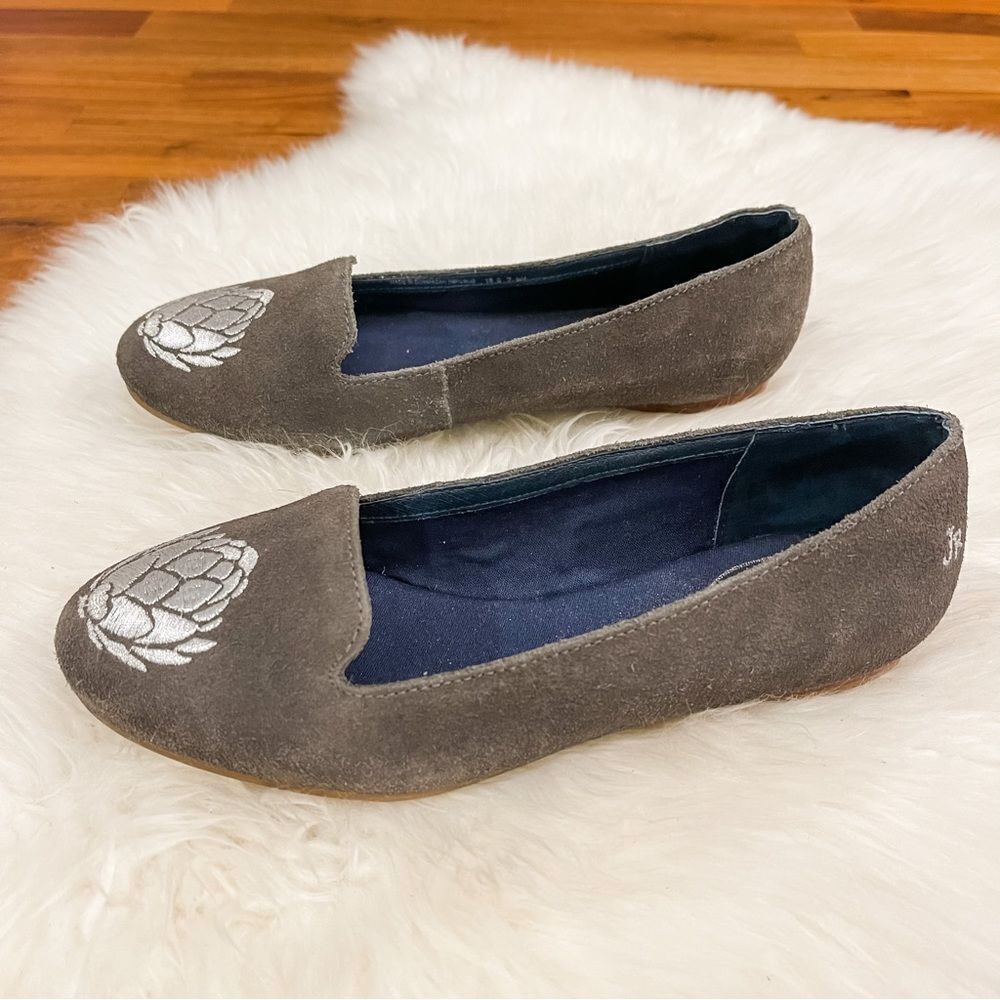 🍋 Jack Rogers • Women’s Bella Suede Loafers Size 6 - Picture 7 of 9